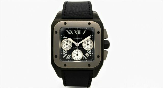 Cartier Santos 100 - 41 mm, Titanium - 1 of 1