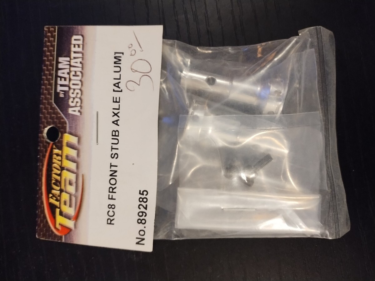 Team Associated Factory Team RC8 Front Stub Axle Alum. No