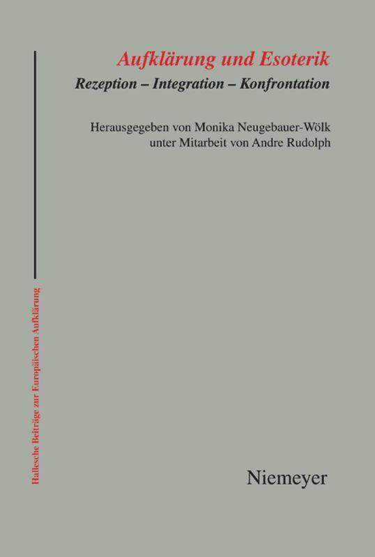 Thumbnail - Monika Neugebauer-wölk | Aufklärung Und Esoterik | Taschenbuch |