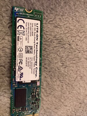 Liteon CV1 Series CV1-8B256 256 GB M.2 2280 80mm Solid State Drive
