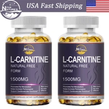 ACETYL L-CARNITINE 240Capsules Nervous System Health Antioxidant Support 1500mg 