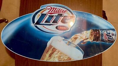 Miller Lite Beer SIGN tin Rare Maybe 2005 | eBay