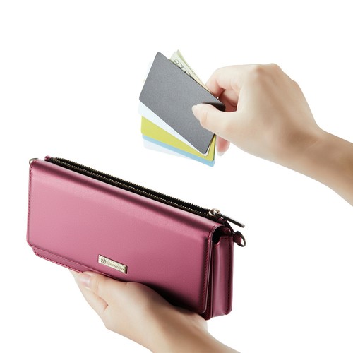 For Google Pixel 9 PU Leather Card Holder Wallet Shoulder Bag Phone Case - 第 49/51 張圖片