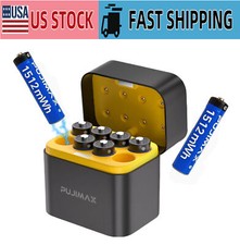 100 NEW 1512mWh 1.5V AAA Rechargeable Batteries Lithium 8 Pack  Fast Charger