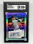 2020 Bo Bichette Donruss Signature Series RC SGC 10 Auto 10 Card Holo