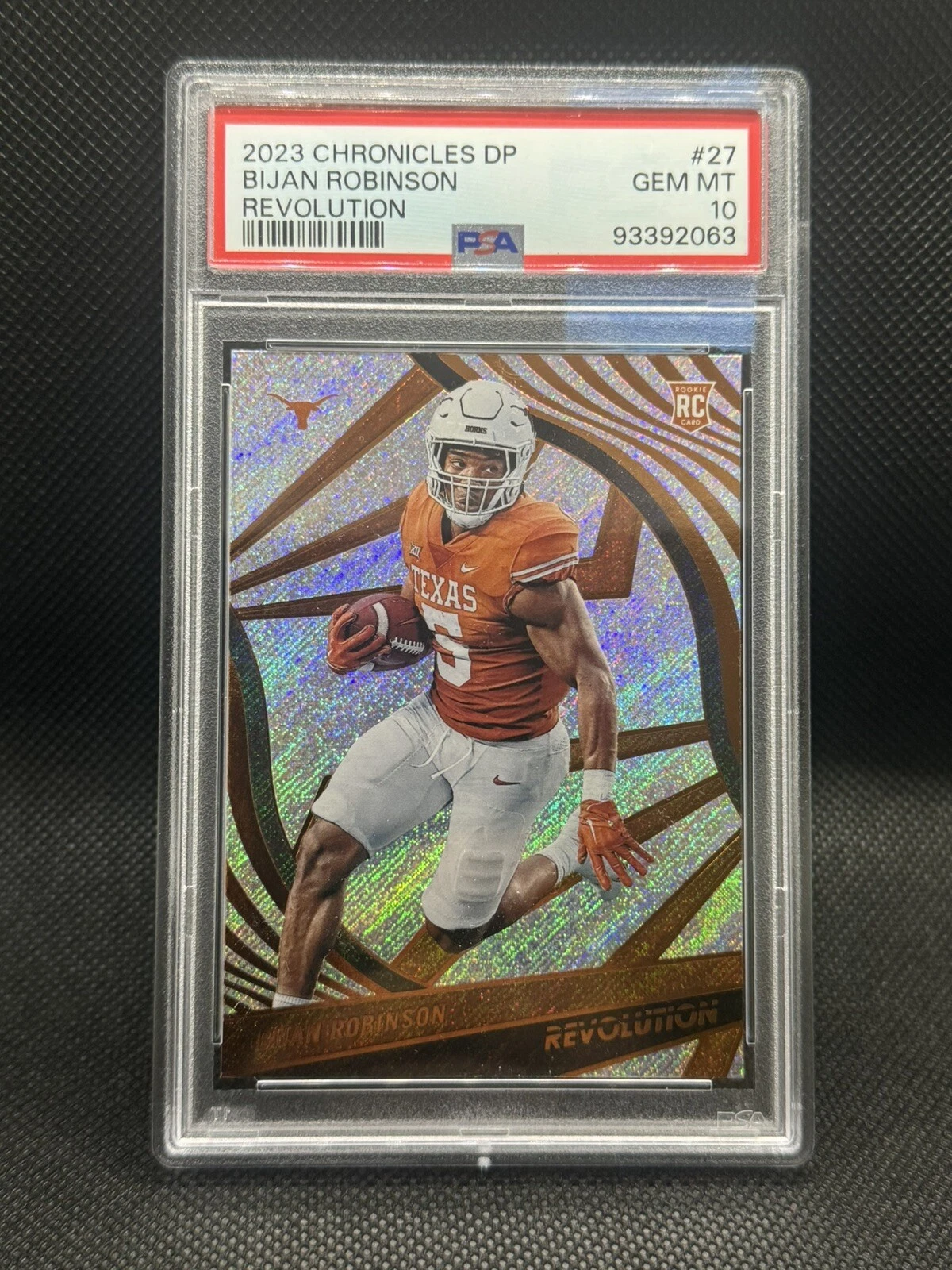 Bijan Robinson Panini Chronicles Draft Picks Revolution #27 Base