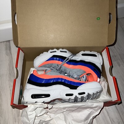 Neu Größe 40,5 - Nike Air Max 95 Essential Platinum/Black