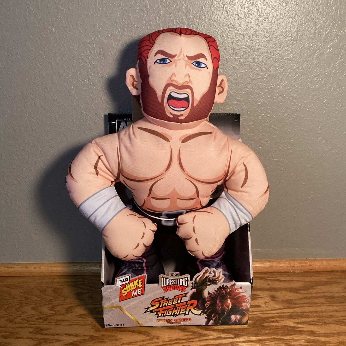 Jazwares Wrestling Buddies Street Fighter Kenny Omega (Akuma