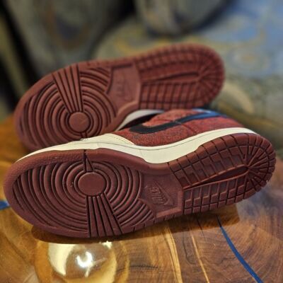 Size 7 Nike Dunk Low Red W - 309324-601 Hibiscus Flower