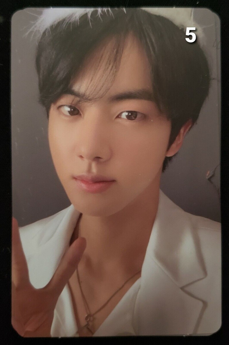 BTS トレカ　jin suga 正規品　map of the soul BTS Bangtan Boys JIN Official Photocard MAP OF THE SOUL