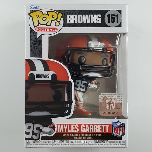 Funko POP Myles Garrett Brown Cleveland Browns #161 NFL Football Vinyl Figure | eBay