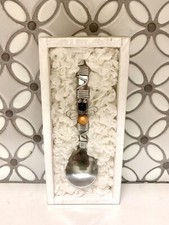 Ramitas Hechas a Mano Miel Mermelada de Azúcar Cuchara Envuelta de Alambre Sudáfrica ~ Nuevo En Caja ~ Regalo