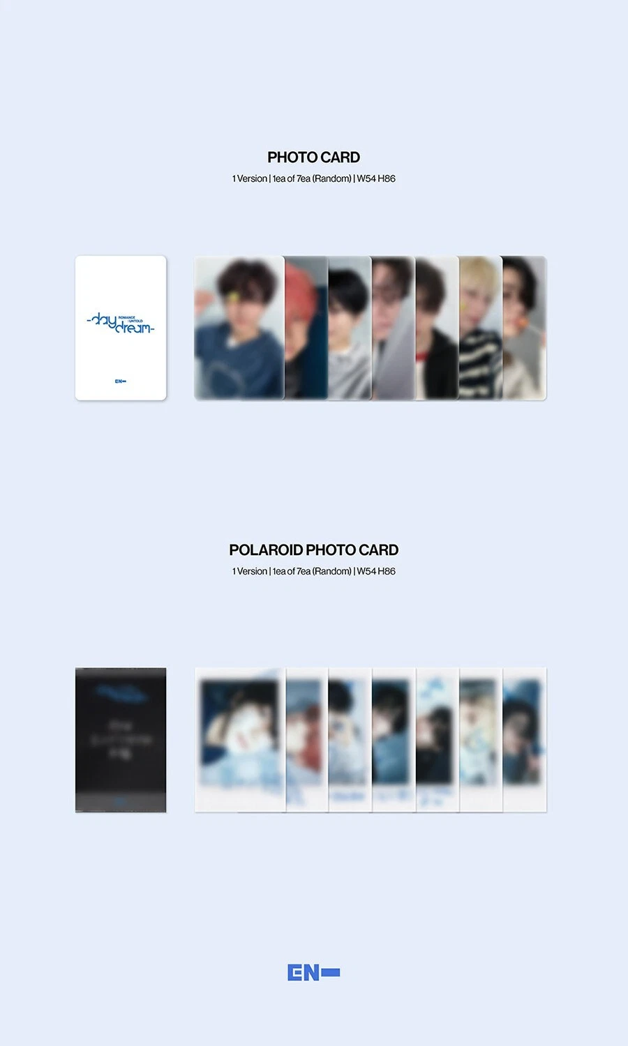ENHYPEN ROMANCE:UNTOLD-DAYDREAM 2nd Repackage Album JAPAN EDITION