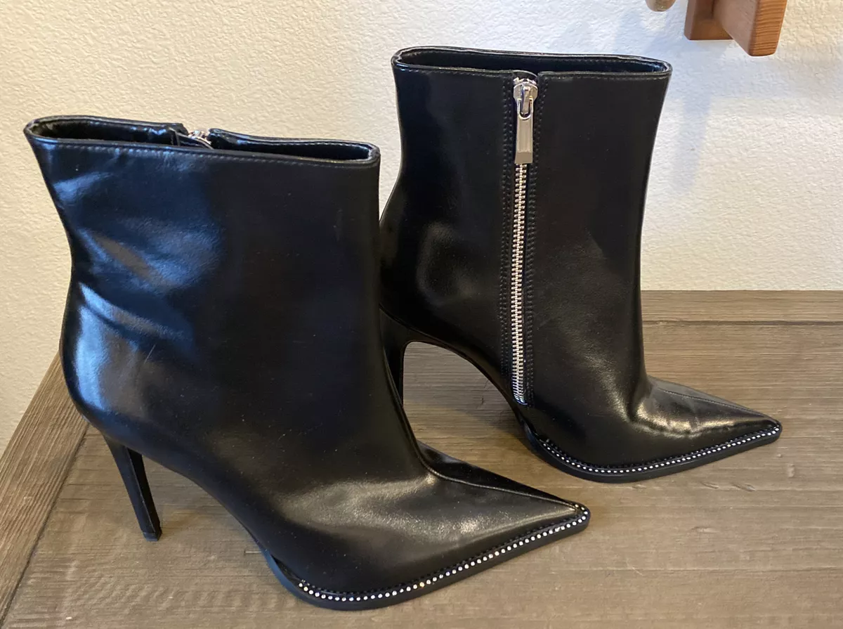 Zara heeled shop boots