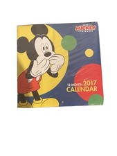 Disney Mickey Mouse & Friends 12 Month 2017 Calendar