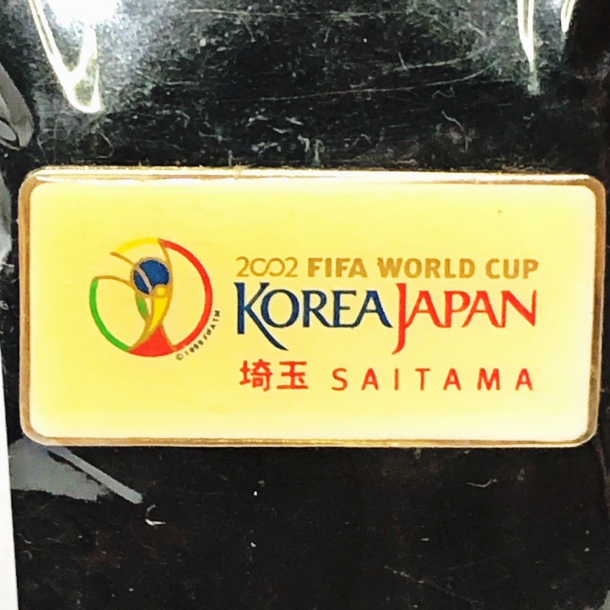 2002 FIFA World Cup Saitama Pin Badge Korea Japan Football