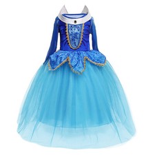 Snow White Cinderella Bella Princess Party Cosplay Costume Fancy Girls Dress