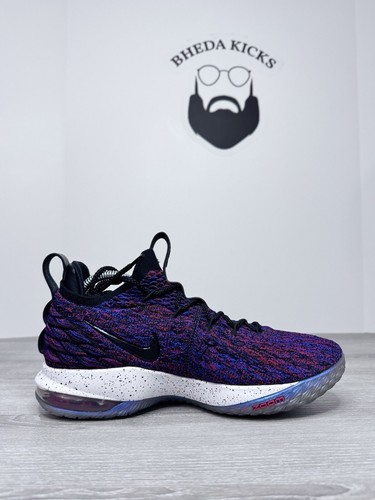 Size 9 - Nike Lebron 15 Low Supernova 2018 AO1755-900 Men's Rare Preowned - Picture 4 of 9