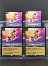 Disney Lorcana Beyond the Horizon 202/204 Reign of Jafar Uncommon 4 Cards