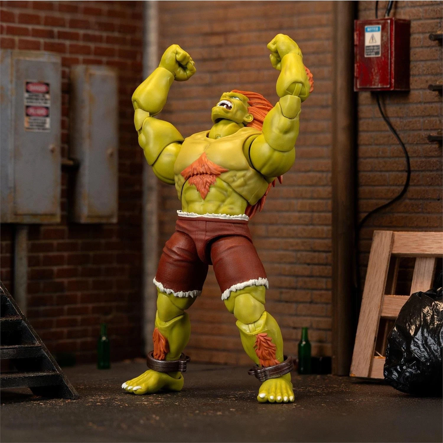 Ultra Street Fighter II Blanka 6in Deluxe Action Figure Jada Toys IN STOCK - product detail image 4