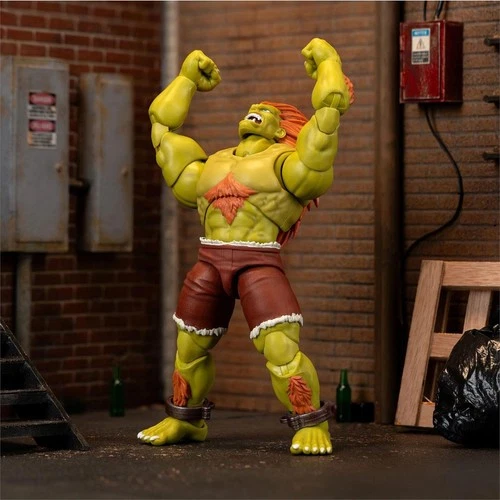 Ultra Street Fighter II Blanka 6in Deluxe Action Figure Jada Toys IN STOCK image 4
