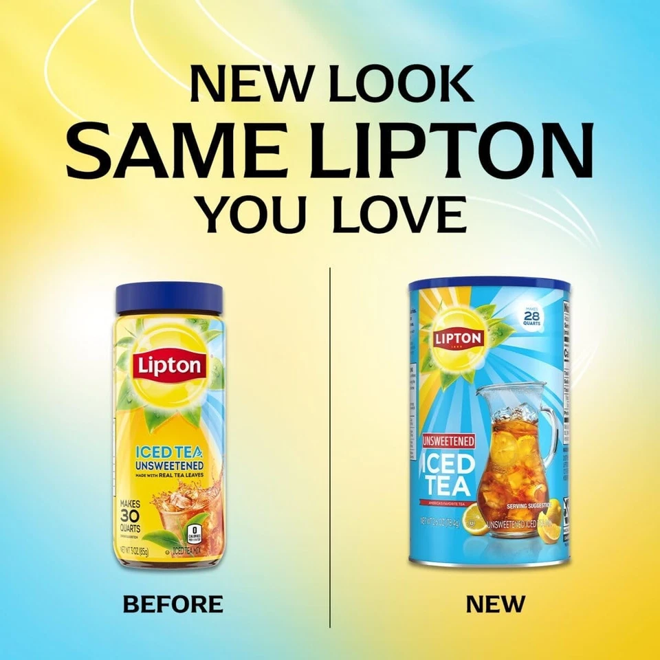 Chá gelado sem açúcar Lipton, mix, 2,6 oz  - Imagem 2 de 4