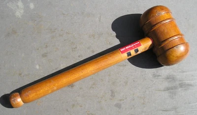 " GRAU - NICOLLS " CRICKETSCHLÄGER KLOPFEN IM HAMMER - Bild 1 von 3