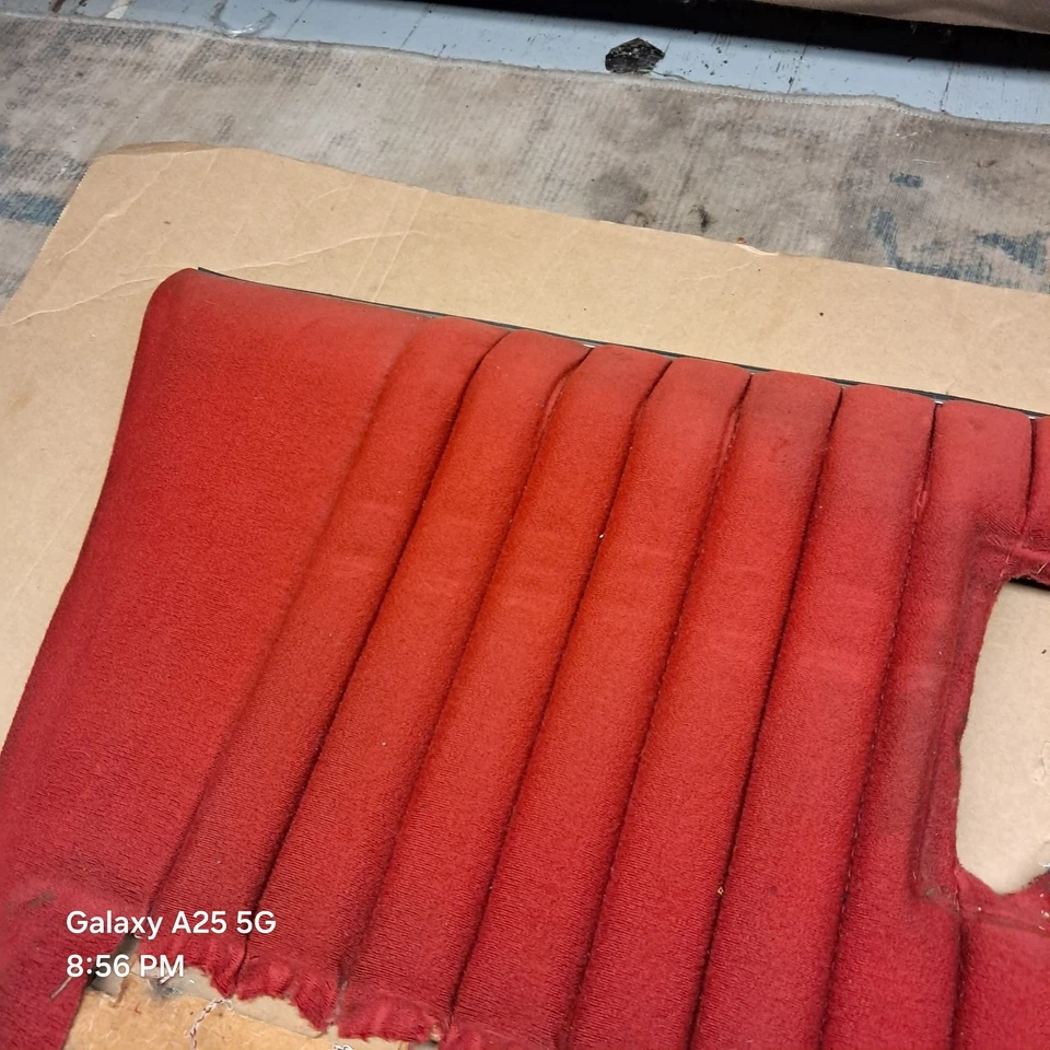 🔥 1976-1979 CADILLAC SEVILLE Front Left Driver Door Panel Oem Red Nice  Foto 4 de 4