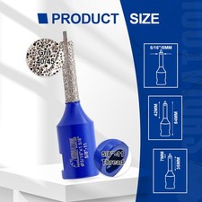 1pc Diamond Brazed Milling Finger Bits for Mortar Masonry Brick Existing Holes