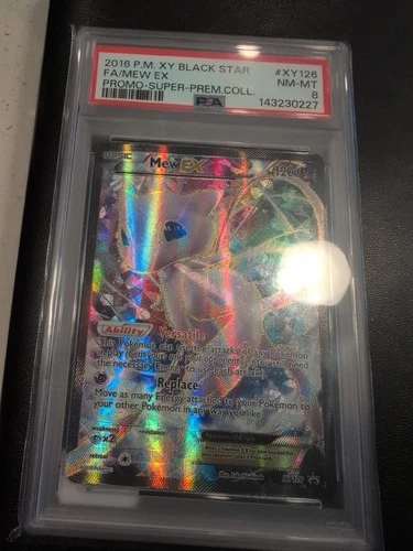 Mew EX XY126 XY Holo PSA 8