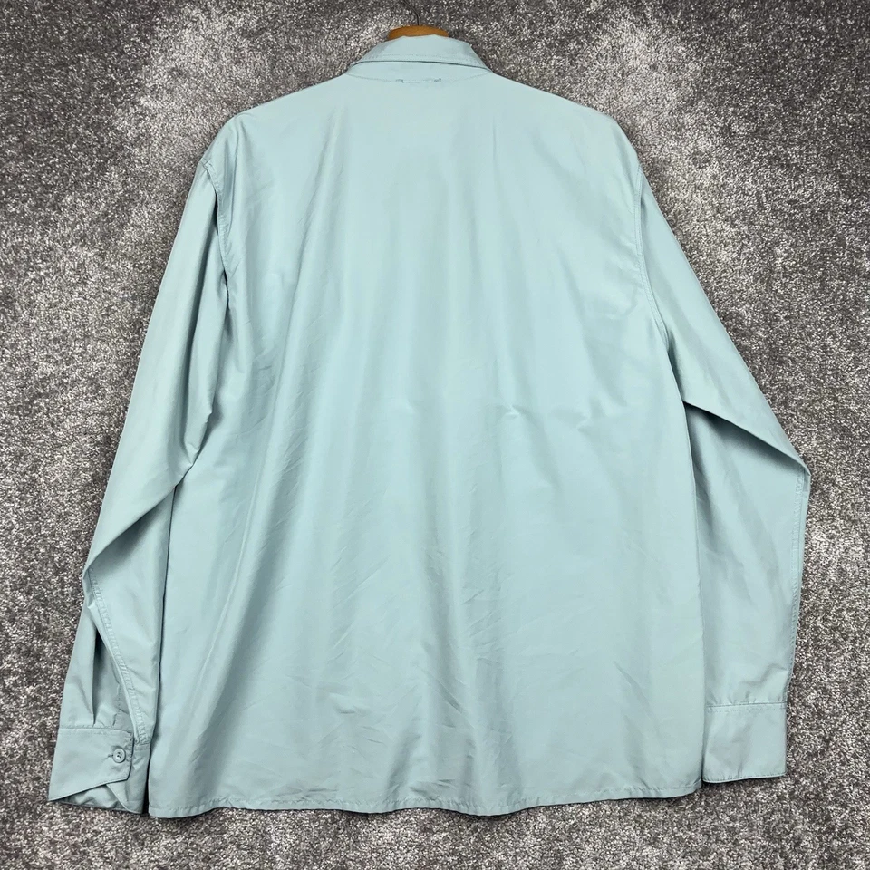 Simms Fishing Shirt Men’s XL Long Sleeve Button Vented American Bass Anglers - Image 3 of 4