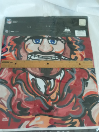 Bandera de jardín TAMPA BAY BUCCANEERS única doble cara paquete nuevo abierto abril 12,5"x18" - Imagen 7 de 12