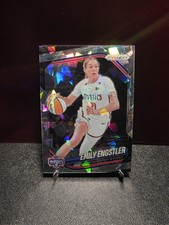 2025 Panini Prizm WNBA - Emily Engstler #84 Cracked Ice Prizm Washington Mystics