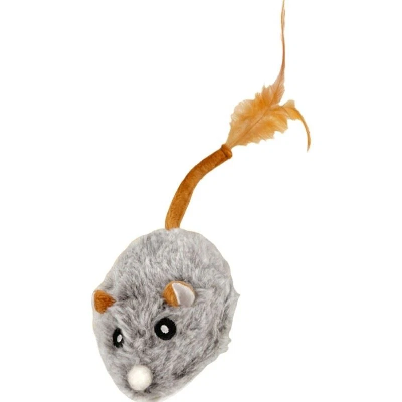 Cats Toy Automatic Teaser Squeaky Moving Toy Mouse Entertainment Squeaky Toy