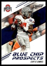 2017 Panini Prestige Blue Chip Prospects Curtis Samuel Rookie Carolina Panthers