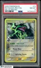 2005 Pokemon Ex Delta Species #13 Rayquaza Reverse Holo Foil PSA 8 NM-MT