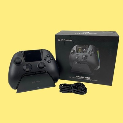 NO DONGLE Manba One Full Color Screen Gaming Controller w/ Dock #5844 z38 b24