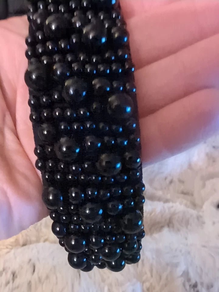 Diadema Wicked Elphaba Perla Negra Nueva Scunci Foto 3 de 4