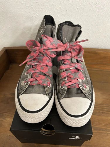 Converse alte donna grigie taglia 4
