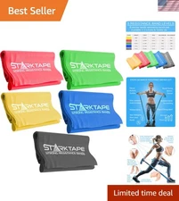 Family-Friendly Non-Slip Resistance Bands - Perfect for Home Fitness & Rehab