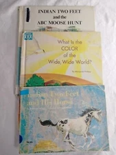 Vtg 1964 Indian Two Feet And His Horse ABC Moose Hunt What Is The Color Of The 
