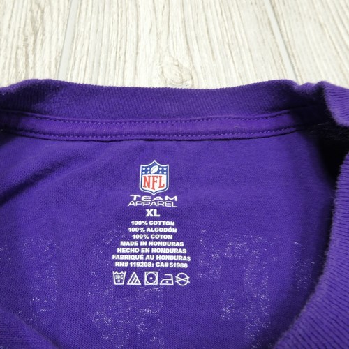 NFL Minnesota Vikings Adrian Peterson #28 Purple T-Shirt Adult Size XL Shirt - Picture 3 of 8