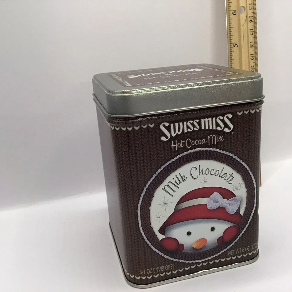 Swiss Miss Hot Cocoa Empty Tin - Image 2 of 4
