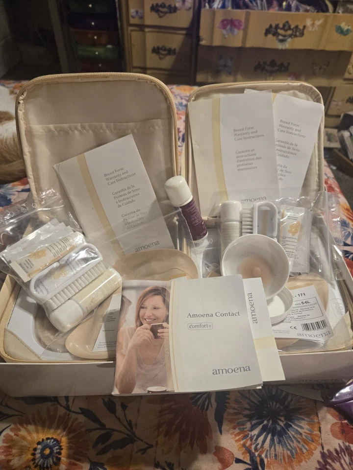 REDUZIDO! Forma de Peito Amoena Tamanho 5 Ótimo Estado + TODOS + OS EXTRAS! - Imagem 4 de 4