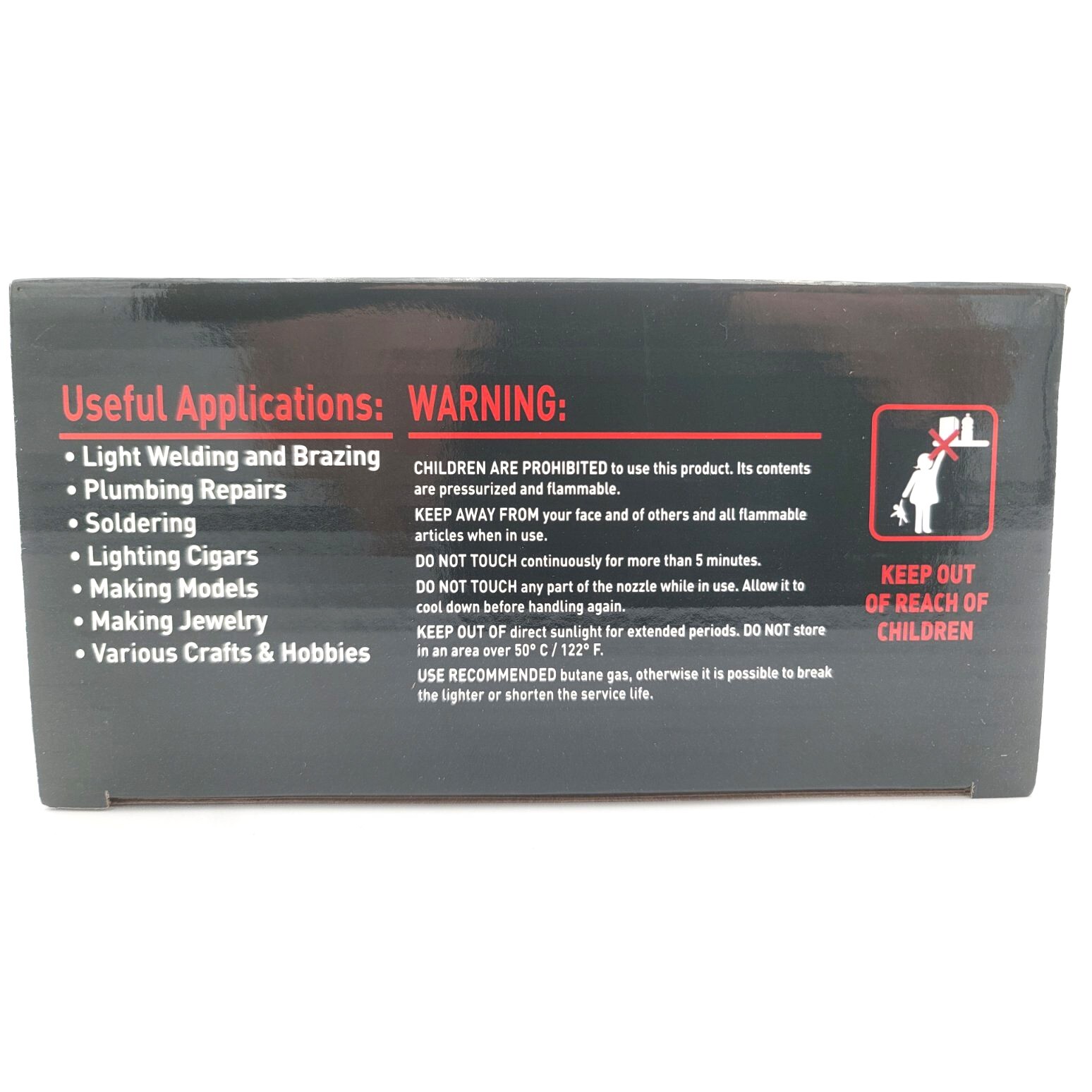 Elite Brands USA Mini Neons Torch Butane Gas Refillable Lighters Bulk