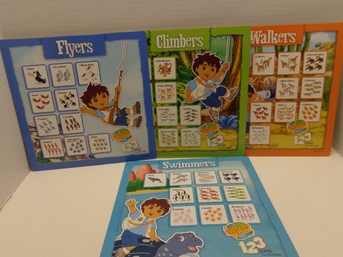Go Diego Go! 123 Game, Milton Bradley, Nick Jr., Learning is Fun! Ages 3+ - Picture 10 of 15