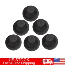 6pcs Rubber Side Cover Grommets Fits For Harley Street Electra Road Glide King