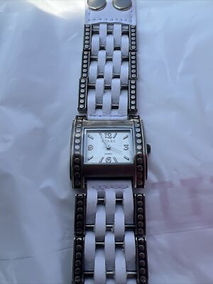 Ceres Classic Silver And White,M-2092, Japan, Ladies Watch