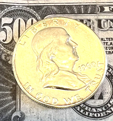 1960-D Silver Benjamin Franklin Half Dollar *GEM* Uncirculated Amazing Luster MS