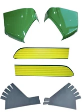 NewLH/RH Cowls & Absorber W/Decals fits John Deere 4200 4300 4400 4500 4600 4700
